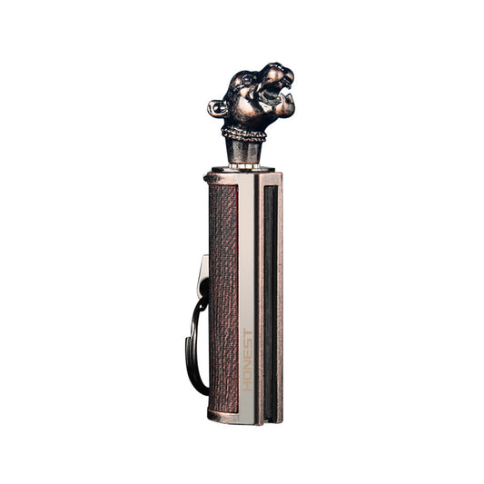 Honest Animal Shape Permanent Match, Waterproof EDC Fire Starter, 10000 Times Reusable Keychain Match Flint Fire Starter