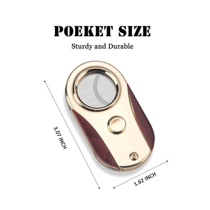 Honest Stainless Steel Cutter – Double Blade Guillotine, 26mm Cutting Diameter, Precision Cutting, Durable and Easy to Use