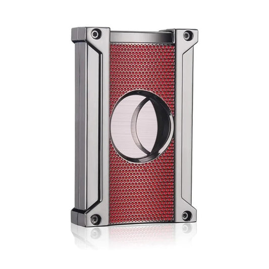 Honest Stainless Steel Cigar Cutter – Double Blade Guillotine for 20mm Cigar Diameter