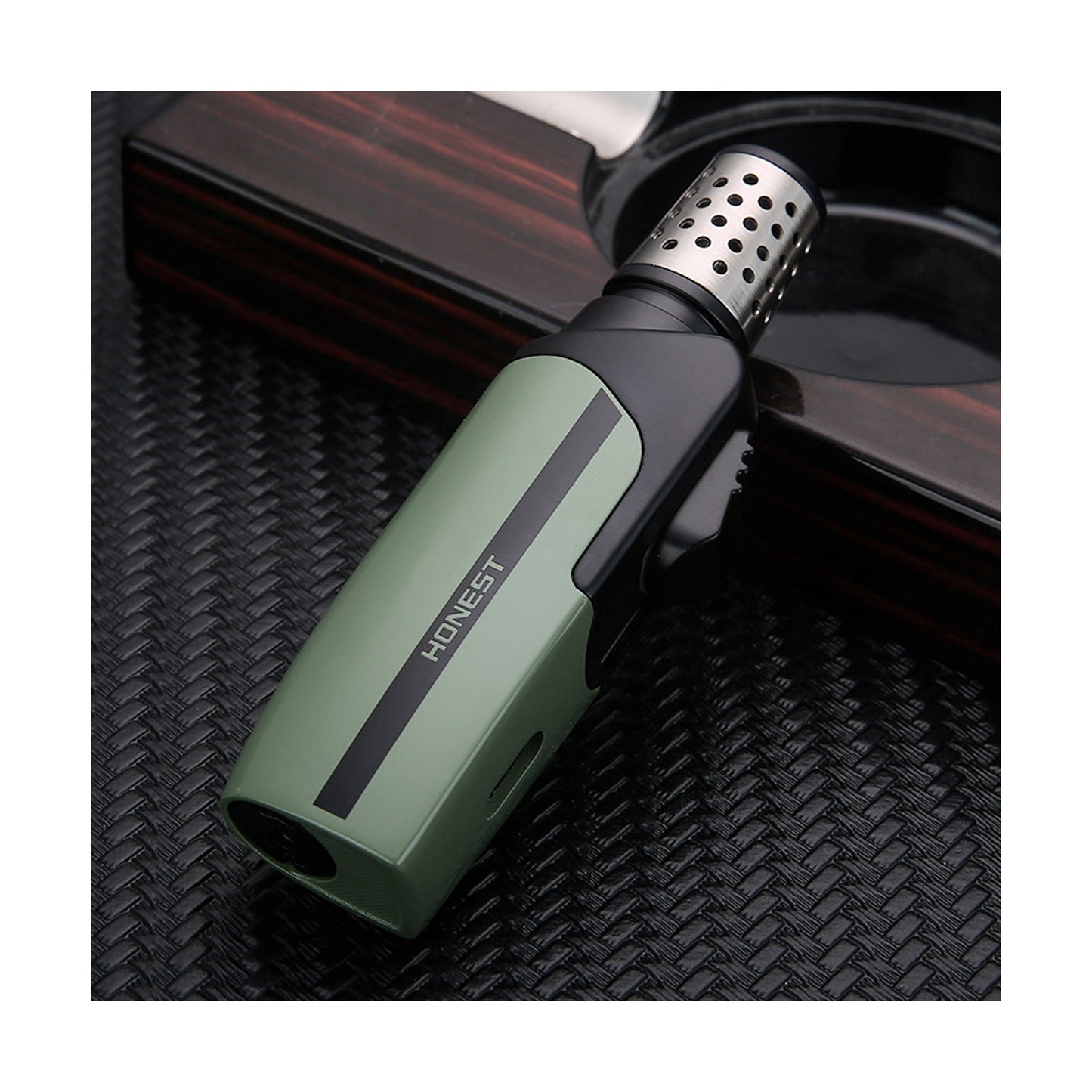 2026 Honest New Original Metal Windproof Refillable Torch Lighter Durable Ignition Tool for Moxa Incense and Outdoor Use