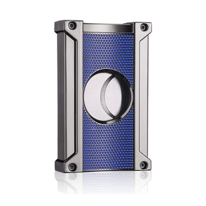 Honest Stainless Steel Cigar Cutter – Double Blade Guillotine for 20mm Cigar Diameter