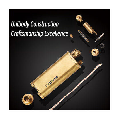 Honest Vintage Creative Grinding Wheel Retro Collectible Brass Kerosene Lighter Classic Men’s Pocket Lighter