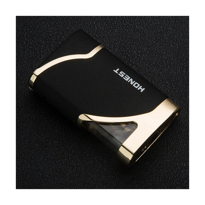 Honest Ultra-Slim Refillable Windproof Lighter with LED Light, Mini Creative Jet Lighter, Best-Selling Wholesale
