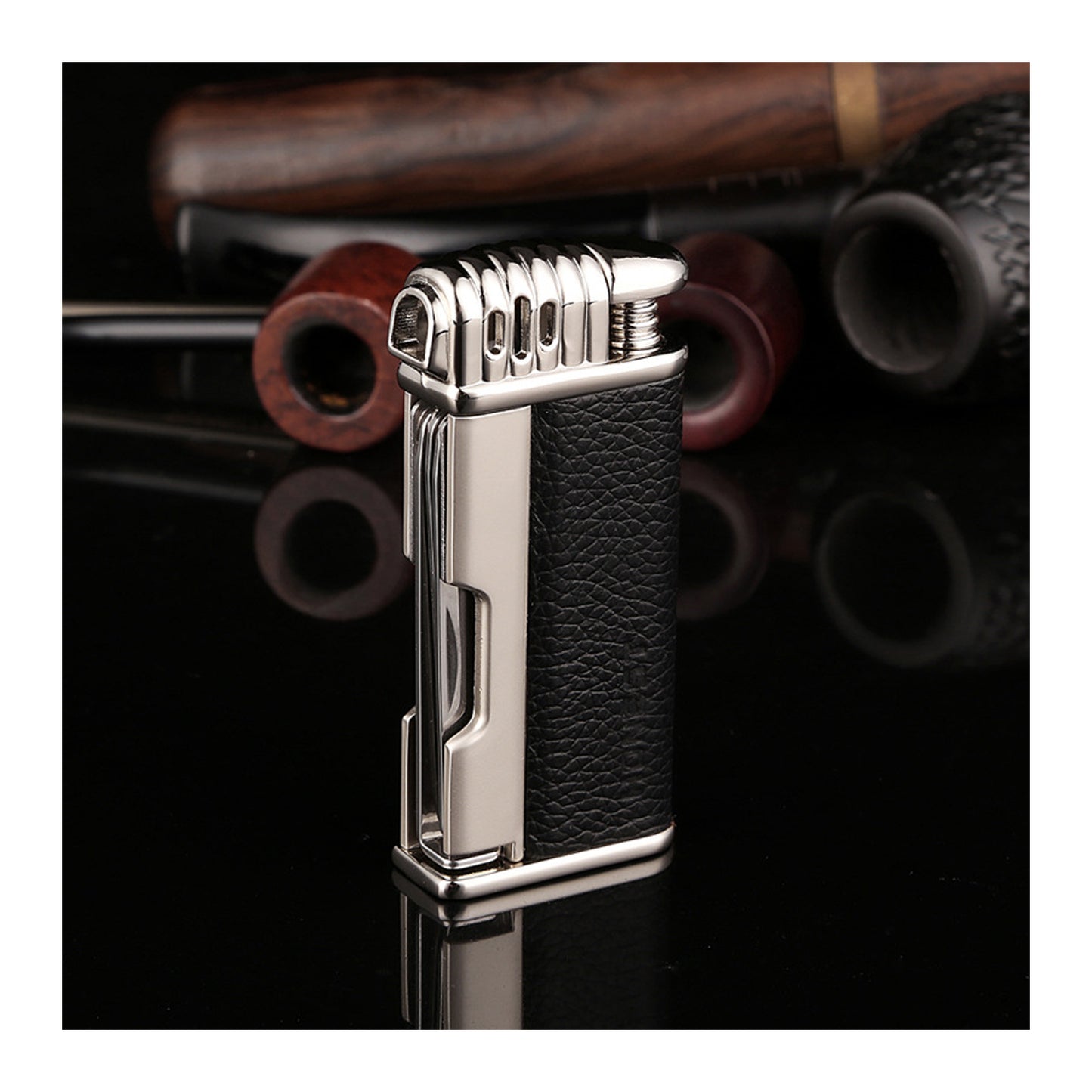 Honest Premium Multifunction Lighter Windproof Retro Refillable Flame Classic Vintage Gift for Men