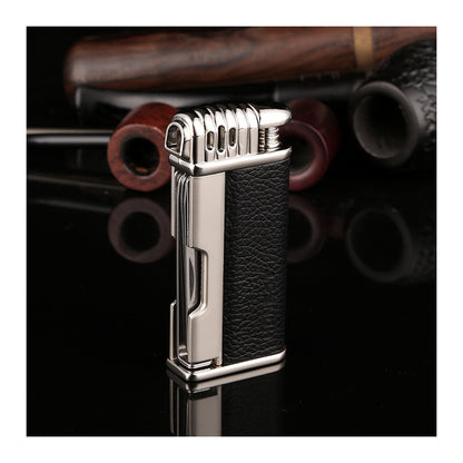 Honest Premium Multifunction Lighter Windproof Retro Refillable Flame Classic Vintage Gift for Men