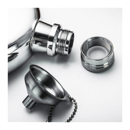 Honest 304 Stainless Steel Hip Flask 17oz Large Capacity Outdoor Liquor Flask Gift Set with Funnel