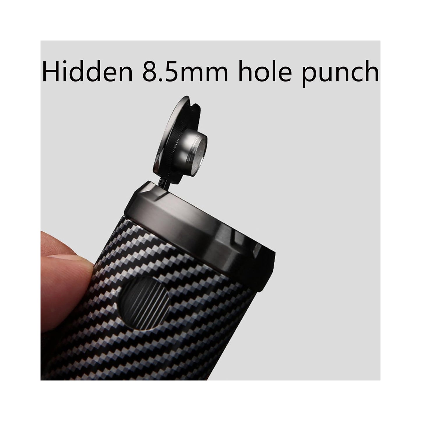 Honest Windproof Butane Lighter Jet 3 Flames Hidden Punch Tool Visible Butane Adjustable Flame Suitable for Outdoor Men Gift Camping (Butane Not Included)