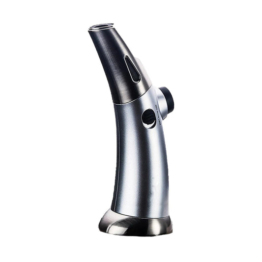 Honest Portable Spray Gun Adjustable Flame Size in One Hand Butane Torch Refillable Cigar Straight Into the Fixed Flame Lighter Continuous Flame Lock