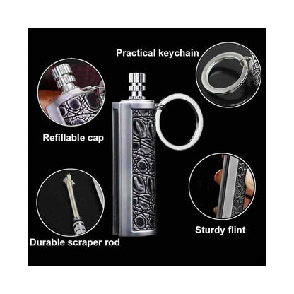 Honest Dragon’s Breath Immortal Lighter, Permanent Match Metal, Lighter Keychain with Gift Box, Reusable Survival Fire Starter Lighter, Best Gift Ideas