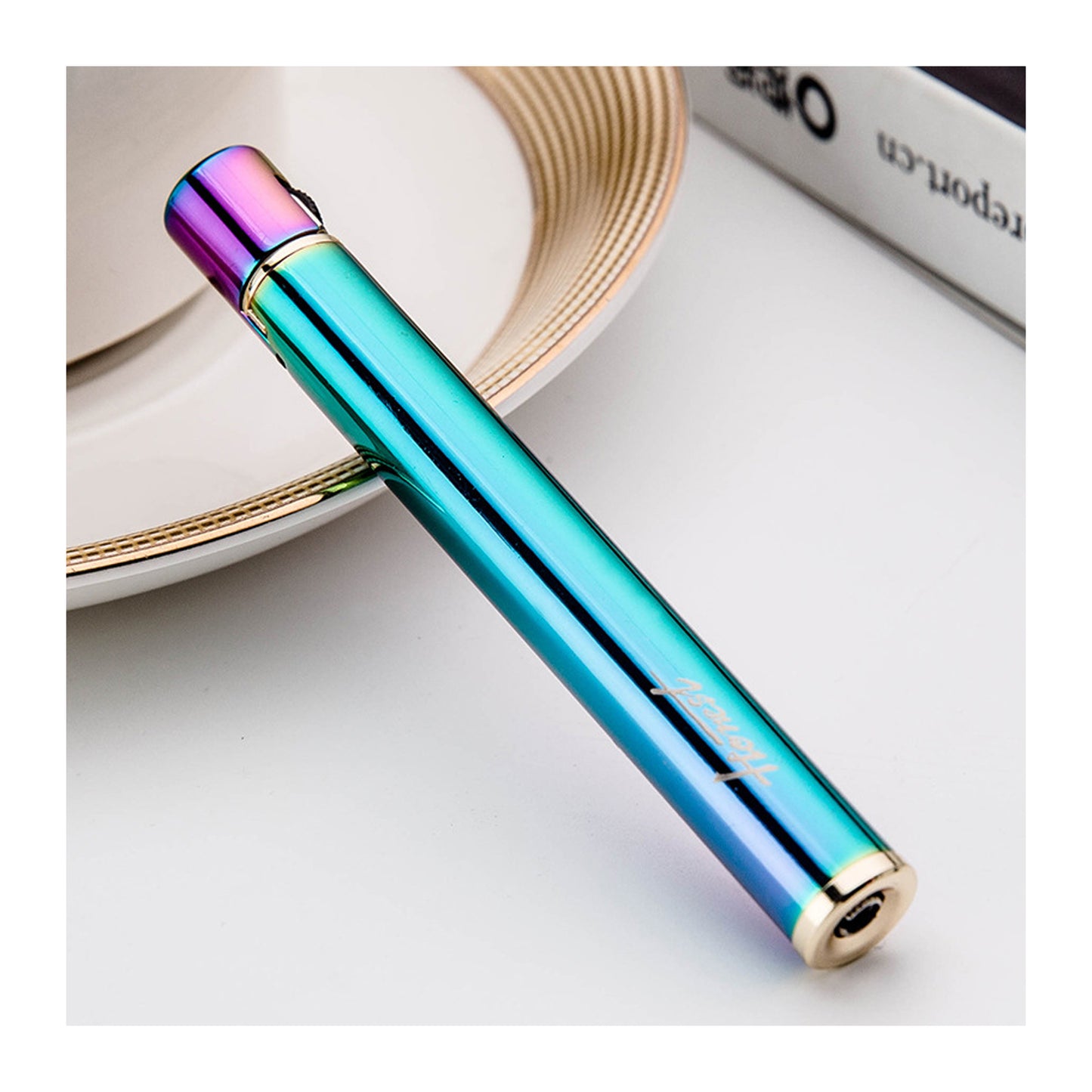 Honest Grinding Wheel Ignition Pen Lighter (Soft Flame), with Gift Box