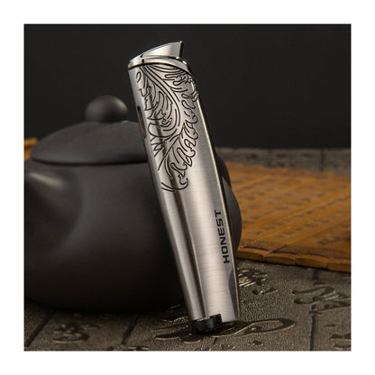 HONEST Original Creative Windproof Jet Flame Lighter Refillable Butane Outdoor Torch Lighter