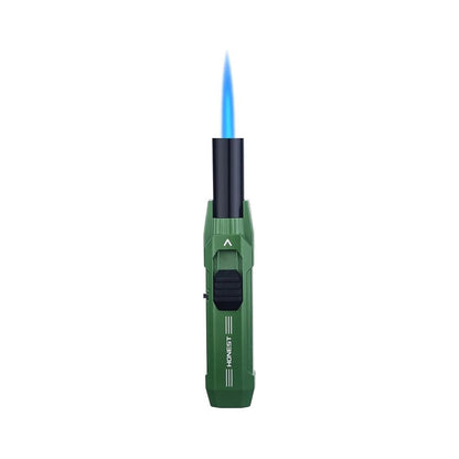 Honest Torch Lighter Powerful Jet Lighters Windproof Refillable Butane Gas Lighter for Outdoor BBQ Grill Kitchen Charcoal (Butane Not Included)