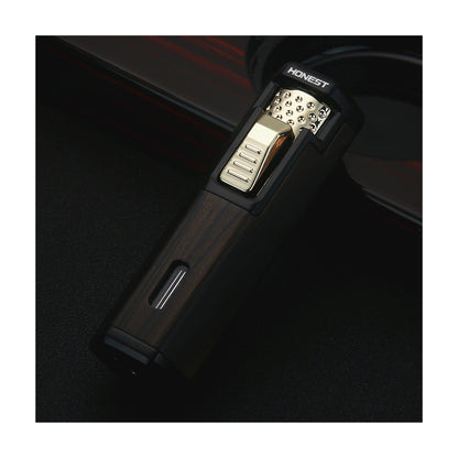 Honest Vintage Refillable Butane Jet Flame Metal Lighter Luxury Creative Personalized Gift for Boyfriend