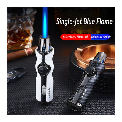 Powerful Blue Flame Butane Torch Lighter for Outdoor BBQ and Camping - New Model