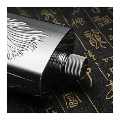 Honest Premium 17oz 304 Stainless Steel Hip Flask Portable Metal Alcohol Flask for Outdoor Travel and Personal Use