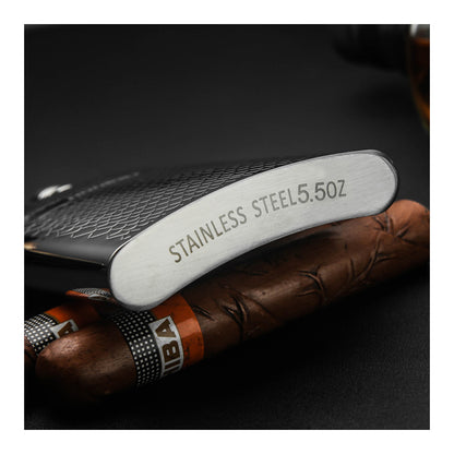 Honest 304 Stainless Steel Mini Hip Flask 5.5oz Portable Outdoor Pocket Liquor Flask Thickened Design