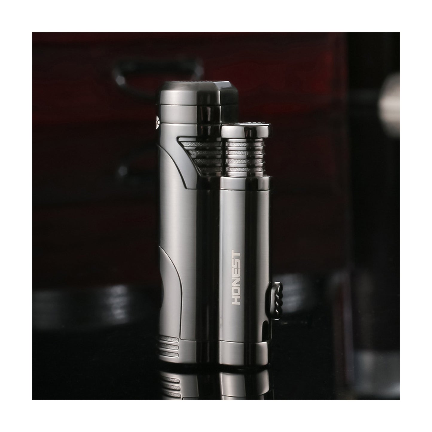 Honets Dual Arc Windproof Refillable Metal Lighter – Creative, Premium, Portable Gift Idea Wholesale