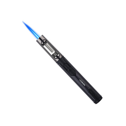 HONEST Refillable Butane Torch Lighter – Single Jet Flame Ideal for Candles, Grills, BBQ, and Camping