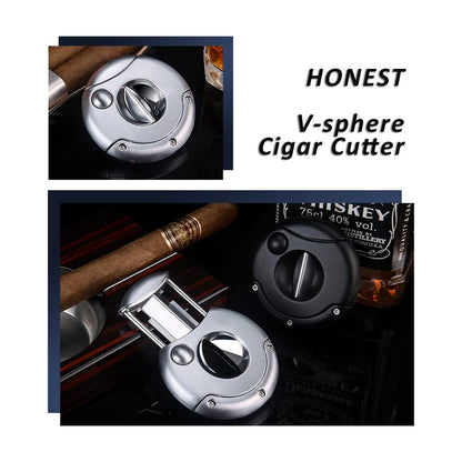 Honest Luxury V-Cut Cigar Cutter Gift for Cigar Lover