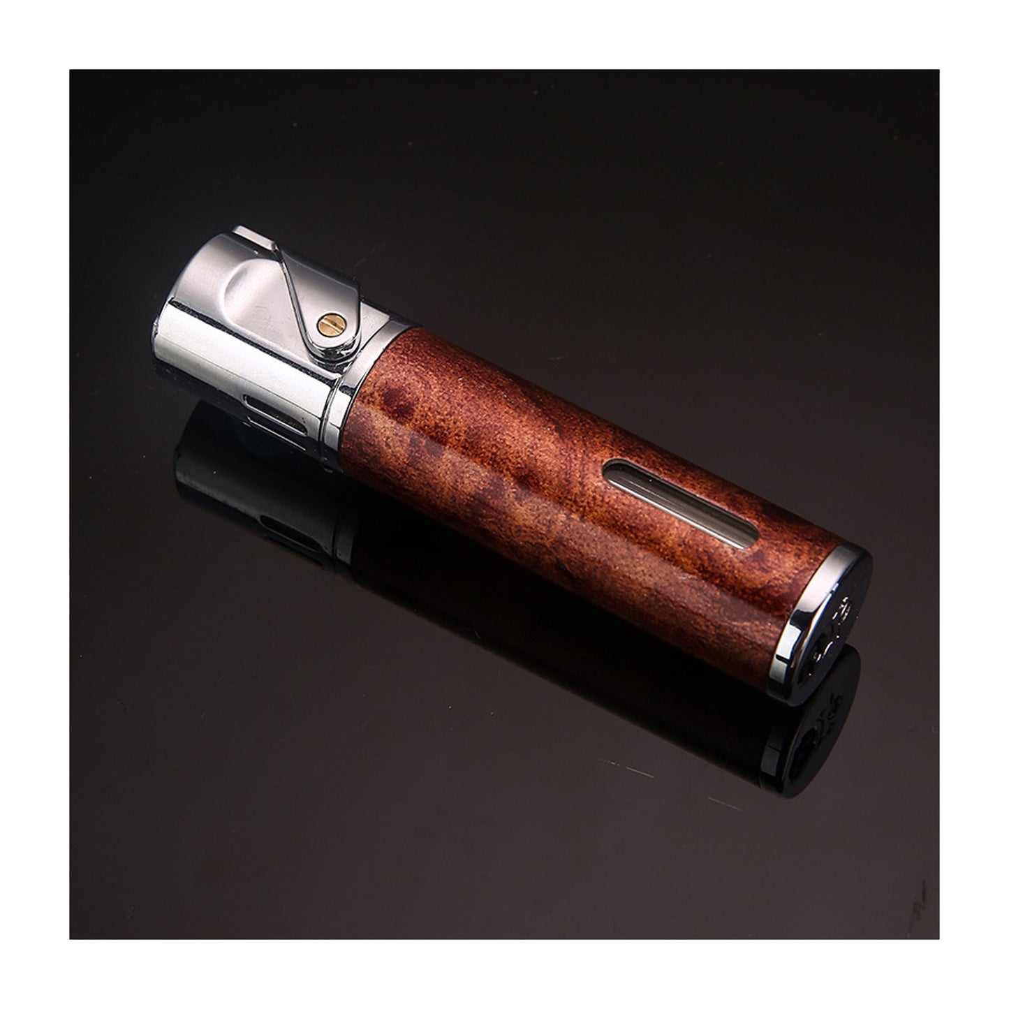Honest Windproof Refillable Butane Lighter Durable Creative Personalized Ignition Tool for Smoking and Incense Lighting