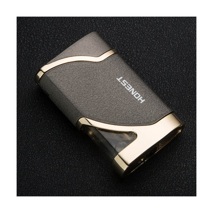 Honest Ultra-Slim Refillable Windproof Lighter with LED Light, Mini Creative Jet Lighter, Best-Selling Wholesale