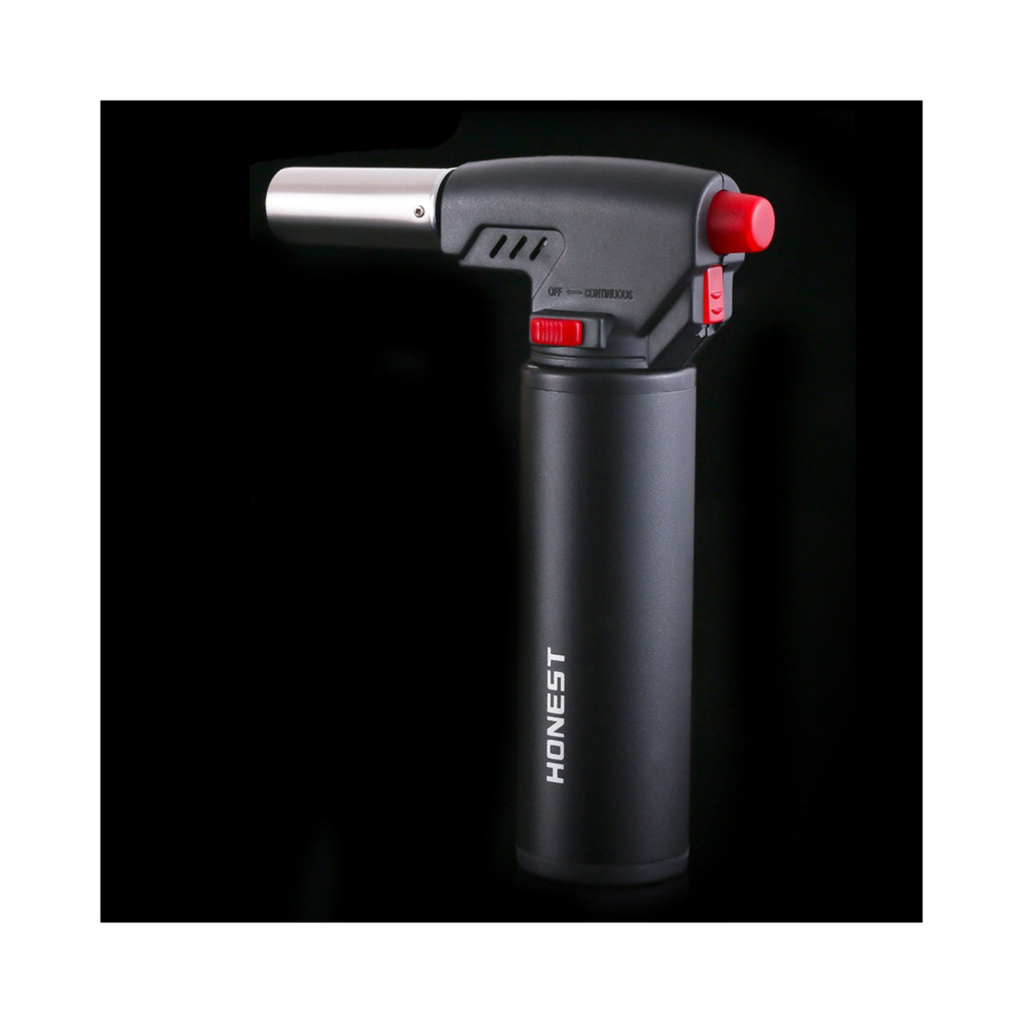 HONEST Baicheng Jet Flame Lighter – Creative Outdoor Metal Gas Torch Lighter for BBQ and Fire Starting