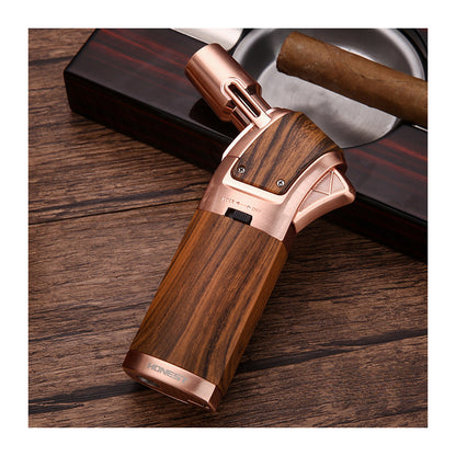 Honest Small Jet Flame Butane Torch Lighter Refillable Metal High Heat Windproof Ignition Tool