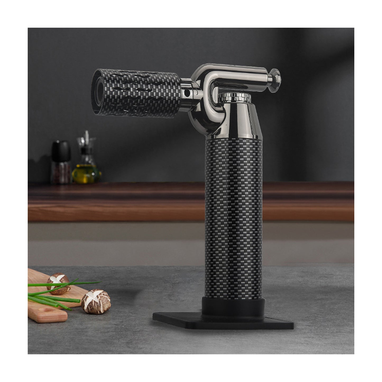 Honest Windproof Metal Torch Lighter Refillable Butane High Heat Igniter for Outdoor Baking Dental Jewelry and Soldering