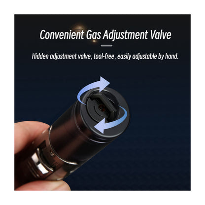 Honest Windproof Jet Flame Butane Lighter Refillable Blue Flame Portable Creative Gift Lighter