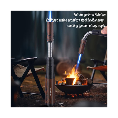 Honest Windproof Lighter – Durable Creative Outdoor Igniter for BBQ, Charcoal Lighting, and Camping