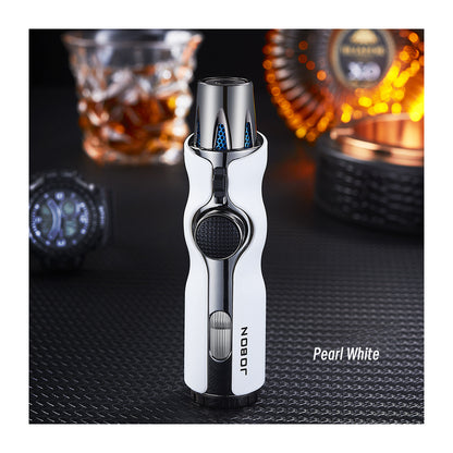 Powerful Blue Flame Butane Torch Lighter for Outdoor BBQ and Camping - New Model