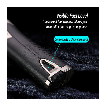 Honest Windproof Refillable Jet Flame Lighter Creative Metal Design Blue Flame Torch Lighter for Men Moxibustion Use Gift Smoking Accessories