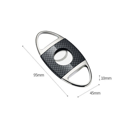 Honest Portable Cigar Cutter, Cigar Cutter Guillotine, Stainless Steel Double Blade, Father, Boyfriend
