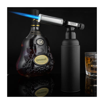 Honest Large Jet Torch Lighter Powerful Windproof Metal Outdoor Camping Welding Tool