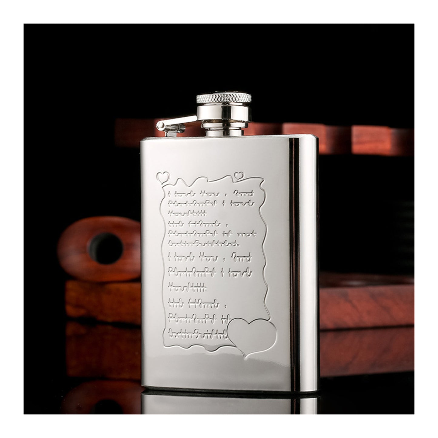 Honest 4oz Stainless Steel Hip Flask 304 Food Grade Metal Portable Pocket Alcohol Flask for Outdoor Travel US EU Russia Users