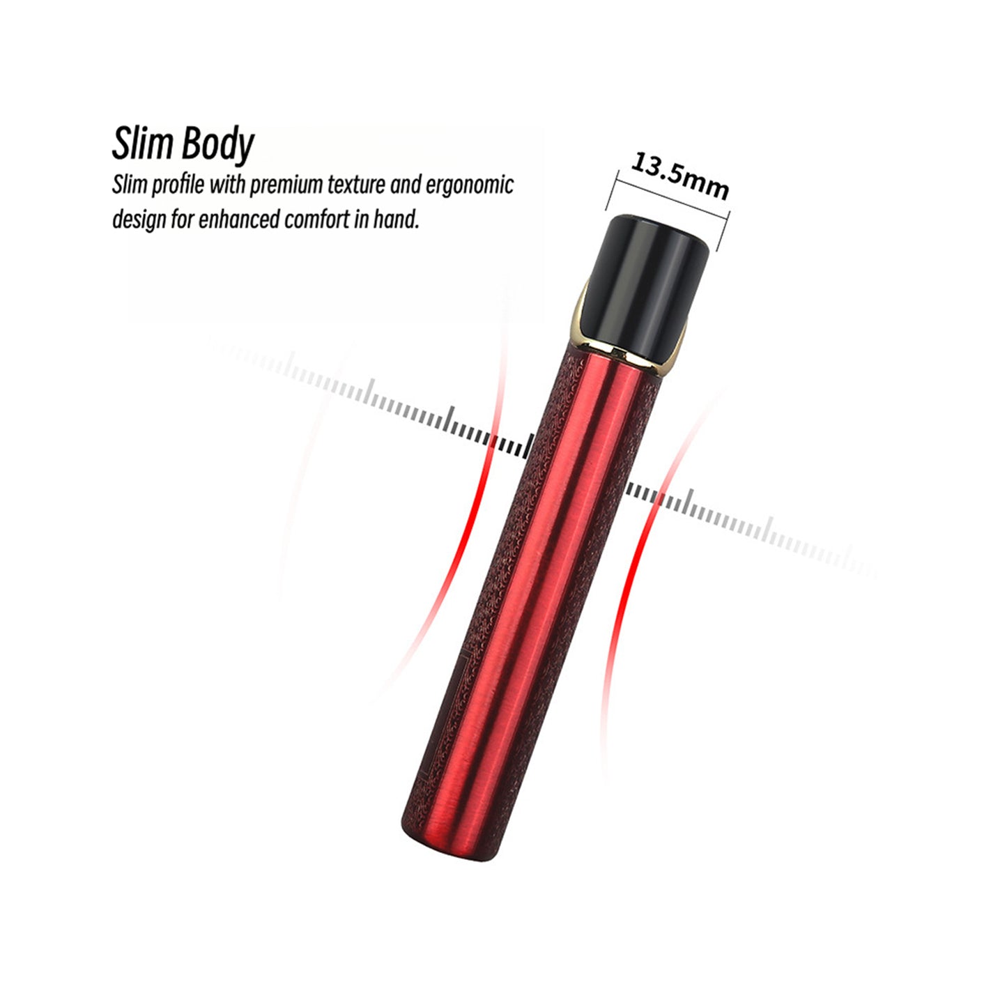 Honest New Windproof Refillable Lighter, Ultra Slim Portable Metal Igniter for Incense, Moxibustion and Mosquito Coil