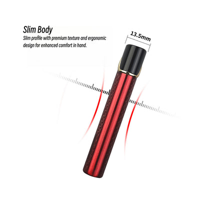 Honest New Windproof Refillable Lighter, Ultra Slim Portable Metal Igniter for Incense, Moxibustion and Mosquito Coil