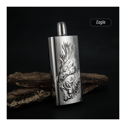 Honest Premium 17oz 304 Stainless Steel Hip Flask Portable Metal Alcohol Flask for Outdoor Travel and Personal Use