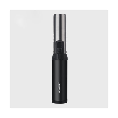 Honest Blow Torch Lighter Outdoor Windproof Lighter Refillable Torch Lighter for cocktail smoker，toast, marshmallows, Creme Brulee, BBQ, and hookah coals