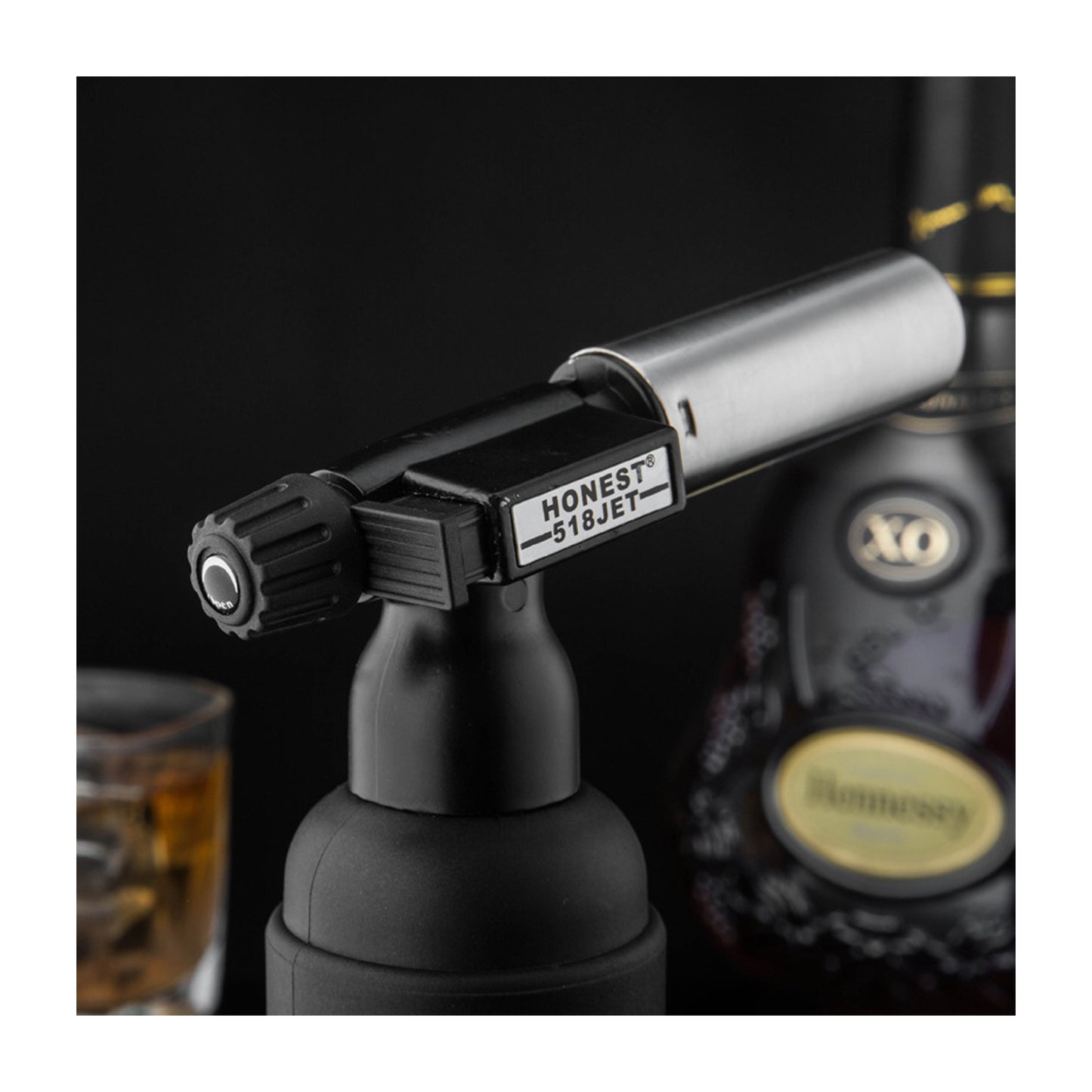 Honest Large Jet Torch Lighter Powerful Windproof Metal Outdoor Camping Welding Tool