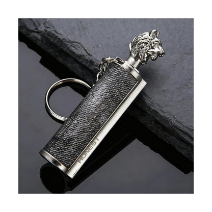 Honest Animal Shape Permanent Match, Waterproof EDC Fire Starter, 10000 Times Reusable Keychain Match Flint Fire Starter