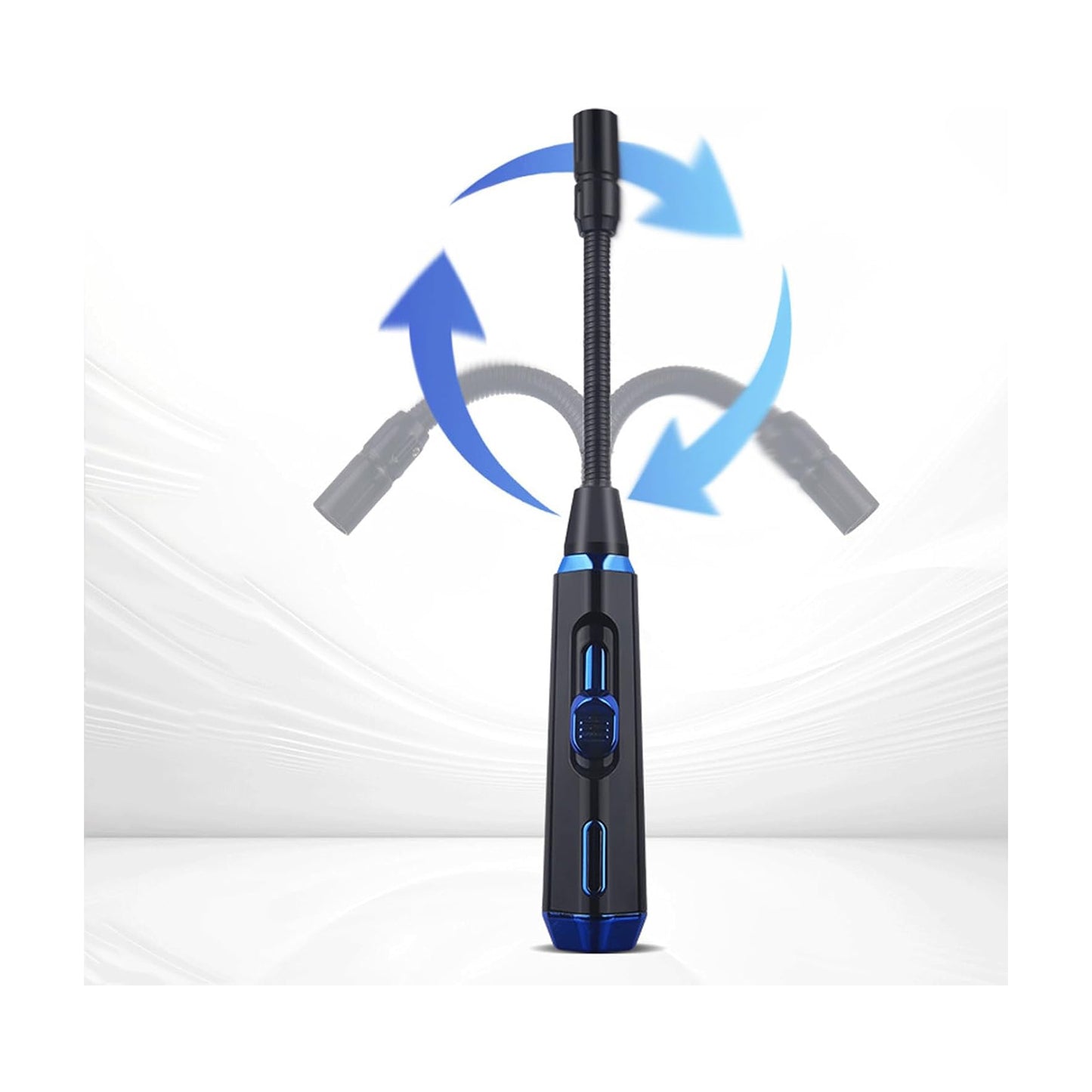 Honest Refillable Butane Lighter, Extra Long Jet Lighter, Multi-Purpose Lighter for Candle Camping (Butane not Included)