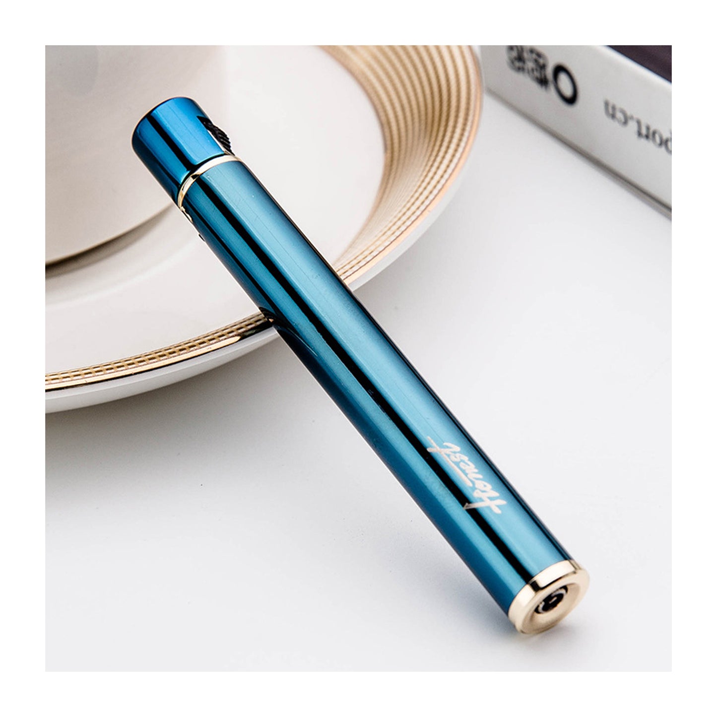 Honest Grinding Wheel Ignition Pen Lighter (Soft Flame), with Gift Box