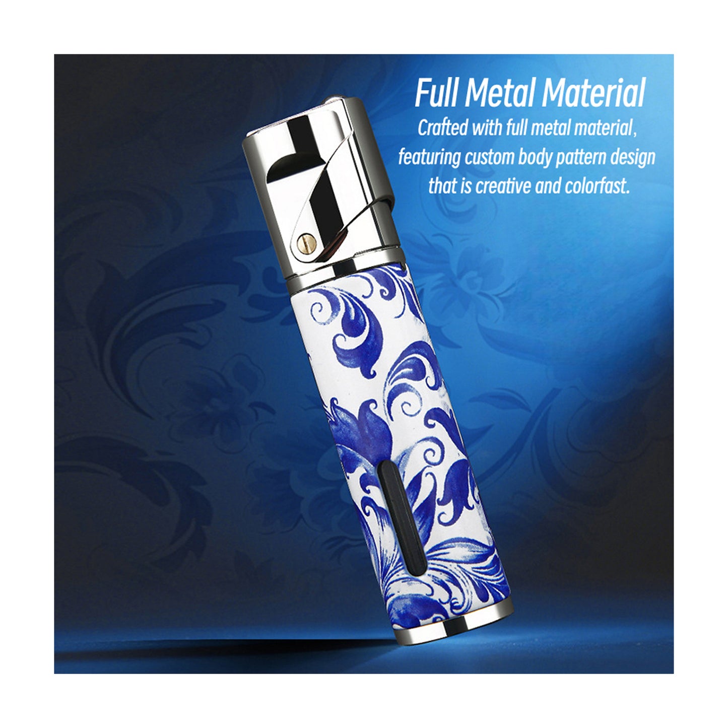 Honest Windproof Refillable Butane Lighter Durable Creative Personalized Ignition Tool for Smoking and Incense Lighting