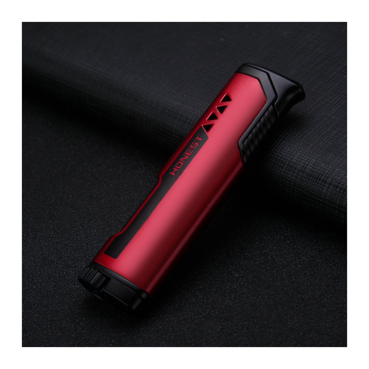 Honest Windproof Jet Flame Lighter Creative Gift Outdoor Mini Portable Refillable Gas Lighter Smoking Accessory