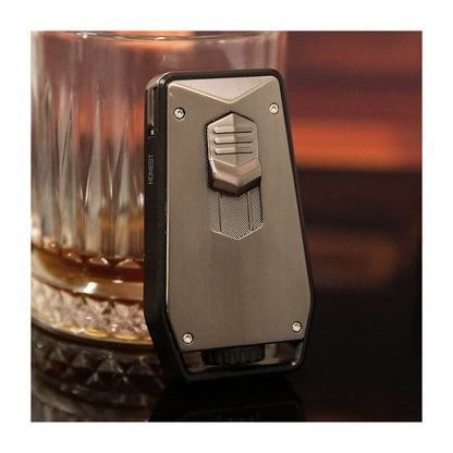 Honest Windproof Jet Torch Lighter Metal Refillable Gas Ignition Lighter for Moxibustion Use