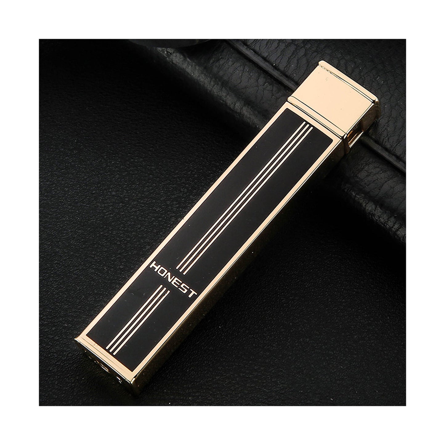 Honest Authentic Slim Windproof Metal Lighter, Portable and Stylish, Premium Gift for Boyfriend