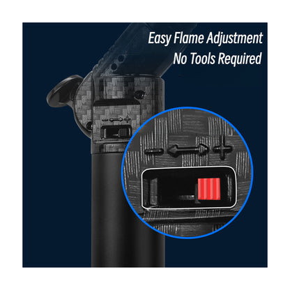 Honest Rechargeable Windproof Lighter, High-Temperature Torch for Professional Use, BBQ, and Crafting