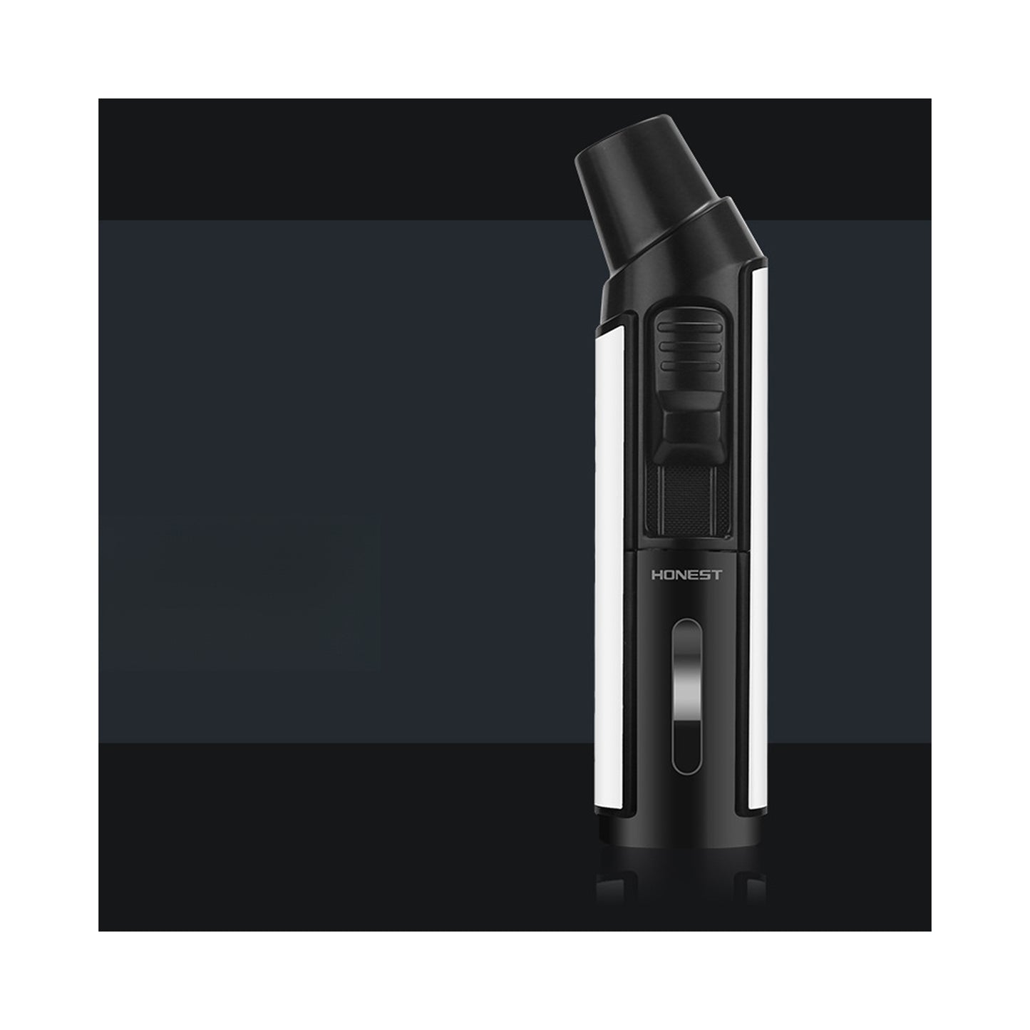 Honest Angled Metal Refillable Jet Torch Lighter, Portable Mini Multi-Function Heating Tool, Wholesale