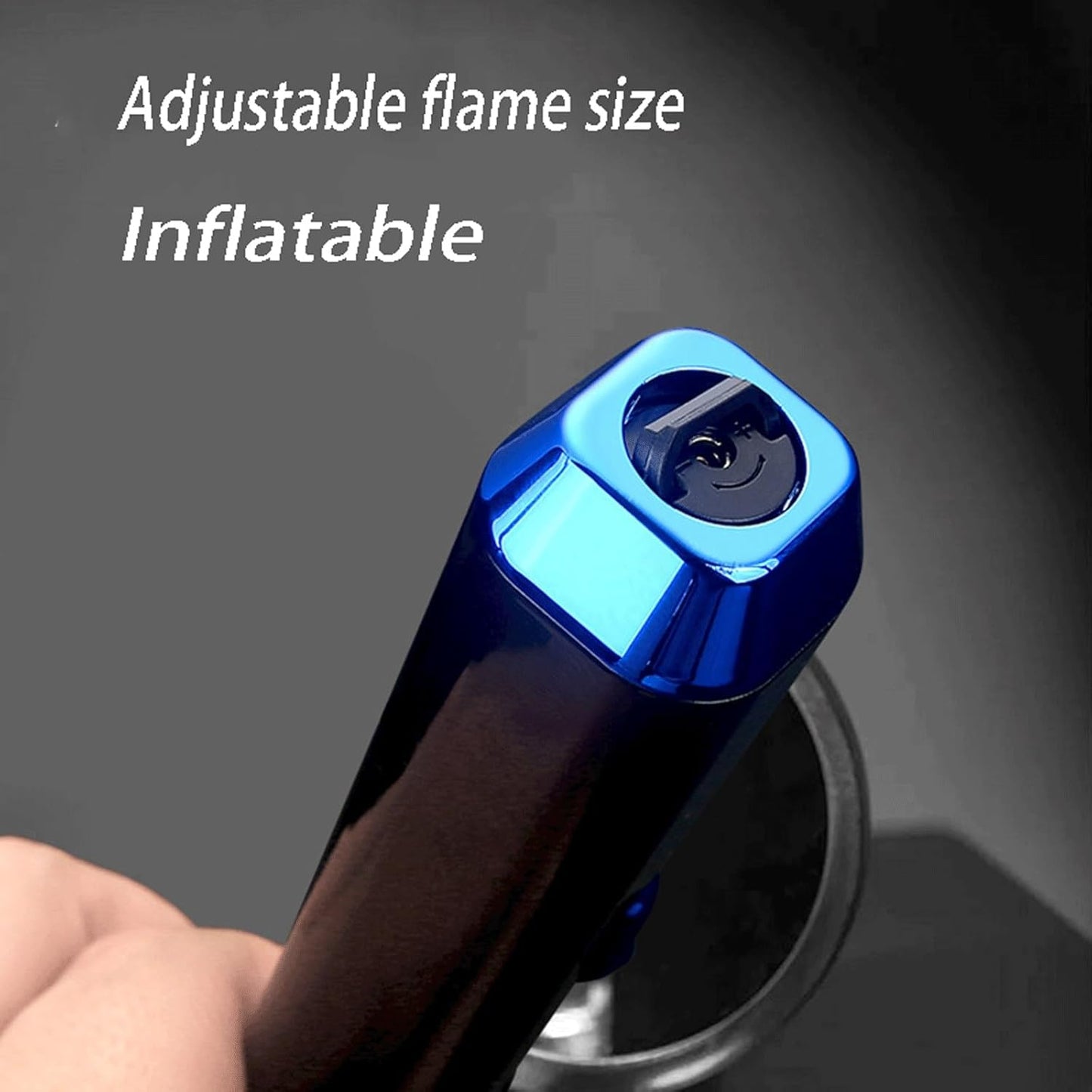Honest Refillable Butane Lighter, Extra Long Jet Lighter, Multi-Purpose Lighter for Candle Camping (Butane not Included)